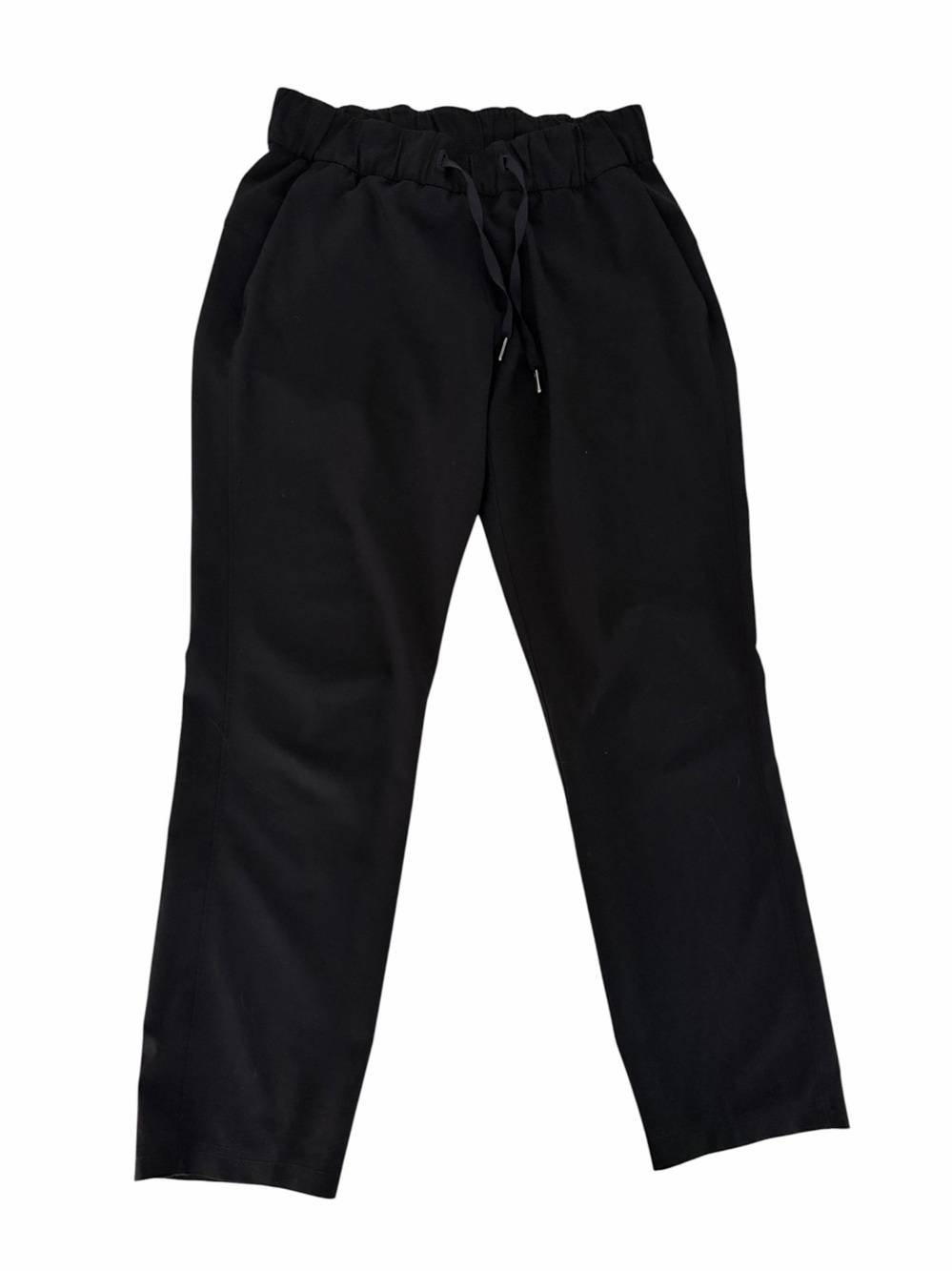 LULULEMON Black On the Fly 7/8 Luxtreme Travel Pants size 4 - Picture 2 of 11